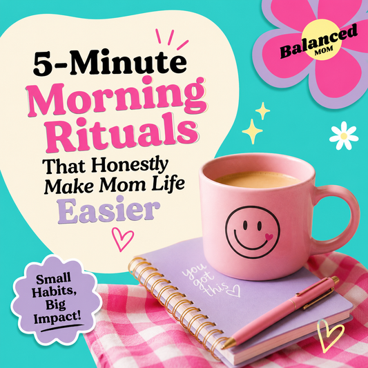 5 5-Minute Morning Rituals That Honestly Make Mom Life Easier